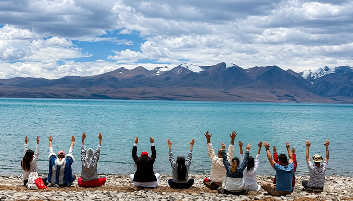 Enjoy an unforgettable moment at Namtso Lake