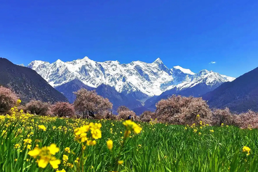 Mount Namjagbarwa in Nyingchi