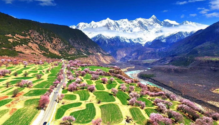 Mount Namche Barwa in Nyingchi Mount Namche Barwa in Nyingchi