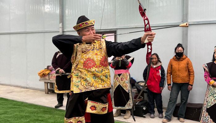 Experience Tibetan archery in Nyingchi Experience Tibetan archery in Nyingchi