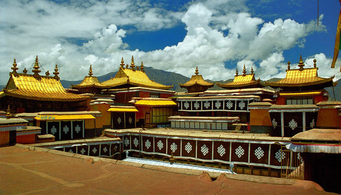 Potala Palace golden roof