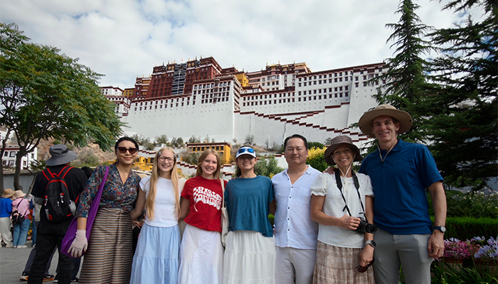 Visit the iconic Potala Palace in Lhasa