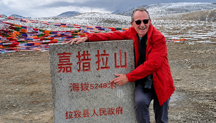 An unforgettable moment at Gyatso La Pass