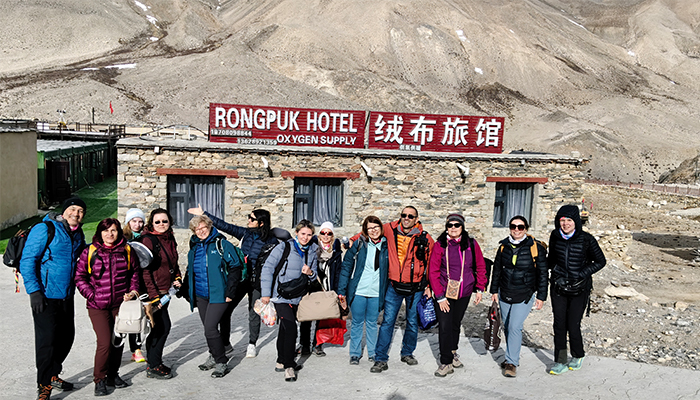 Rongbuk Hotel near Everest Base Camp