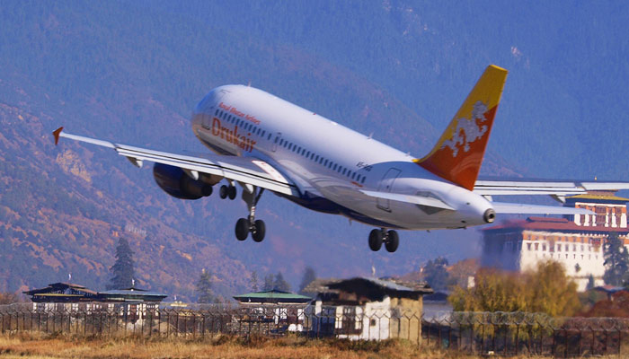 Bhutan to Nepal flight