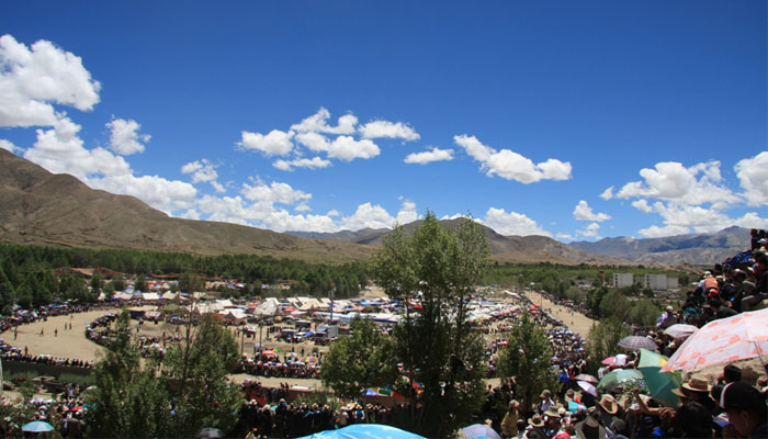 Gyantse Horse Racing Festival