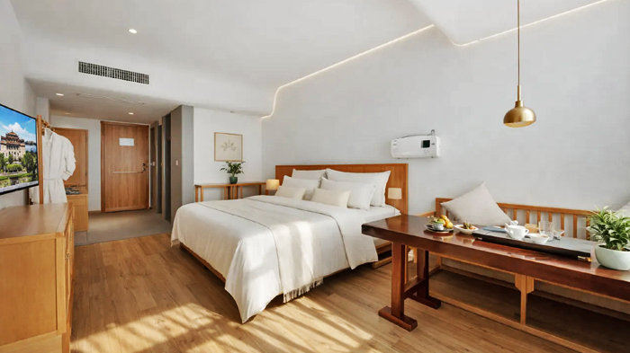 Hotel heating and air-conditioning in Lhasa