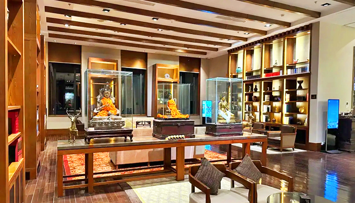 Tibetan cultural space at St. Regis Lhasa Resort