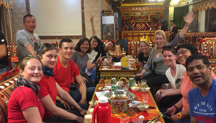 Lhasa Shambhala hotel restaurant