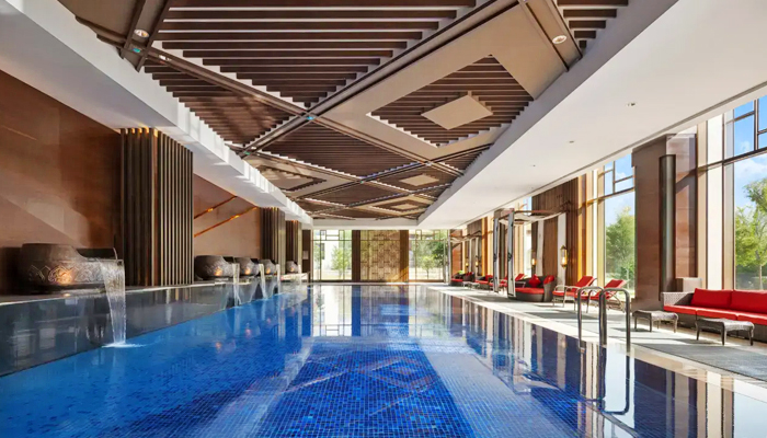 Indoor Swimming Pool of Shangri-La Hotel Lhasa
