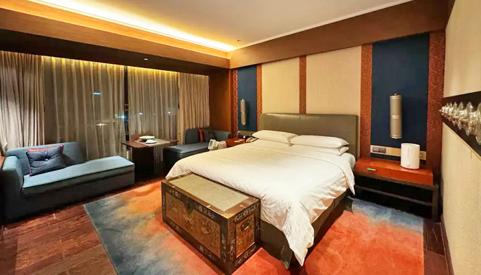 Oxygen-enriched room at Shangri-La Hotel Lhasa