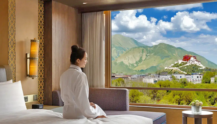 Potala Palace view room of Shangri-La Lhasa Hotel