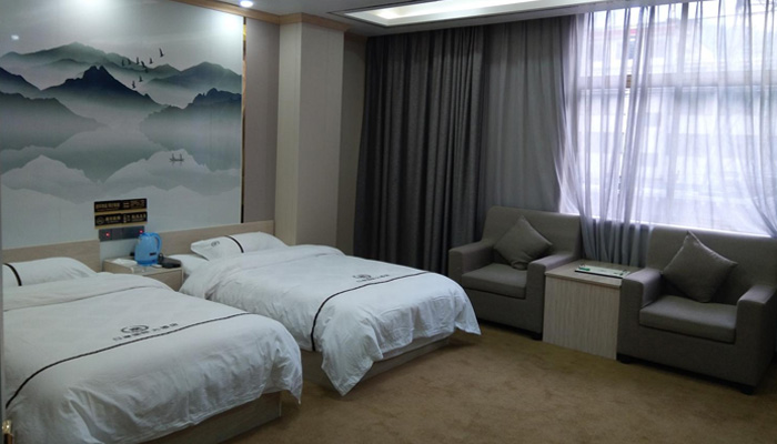 Gyirong town 3-star hotel room