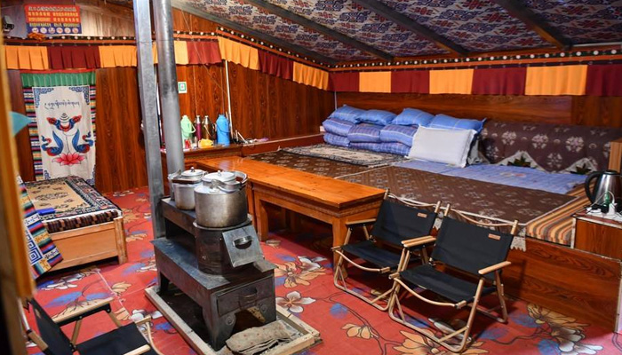 Tibet Everest Base Camp Tent Guesthouses