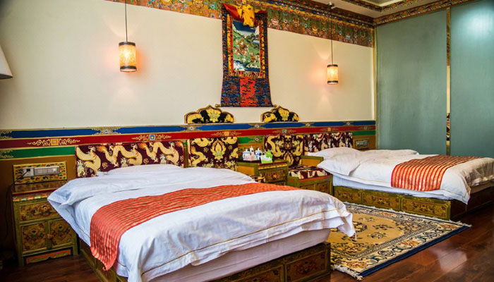 Shigatse Gesar Hotel guest room