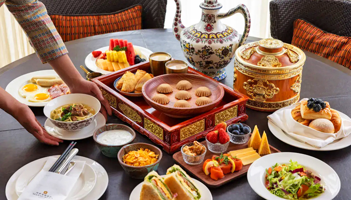 Tibetan cuisine at Shangri-La Hotel Lhasa