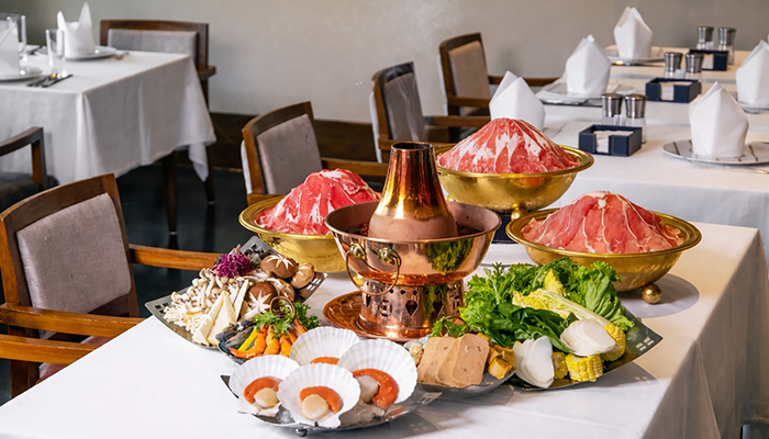 Tibetan hotpot at St. Regis Lhasa Resort
