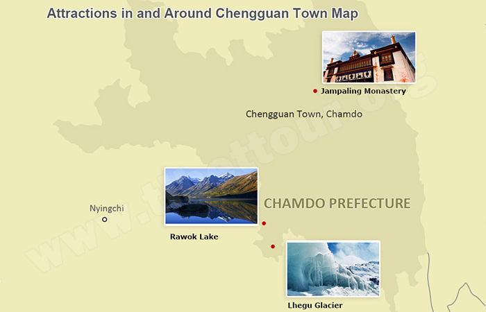  Chamdo Tourist Map
