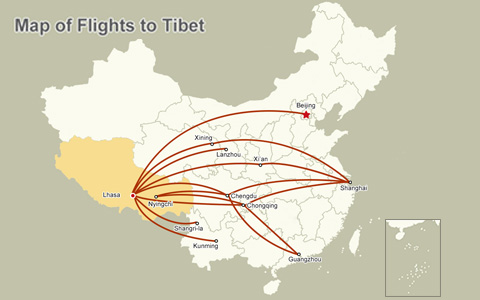 Flights to Tibet