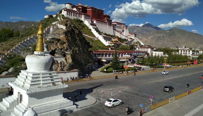 The magnificent Potala Palace