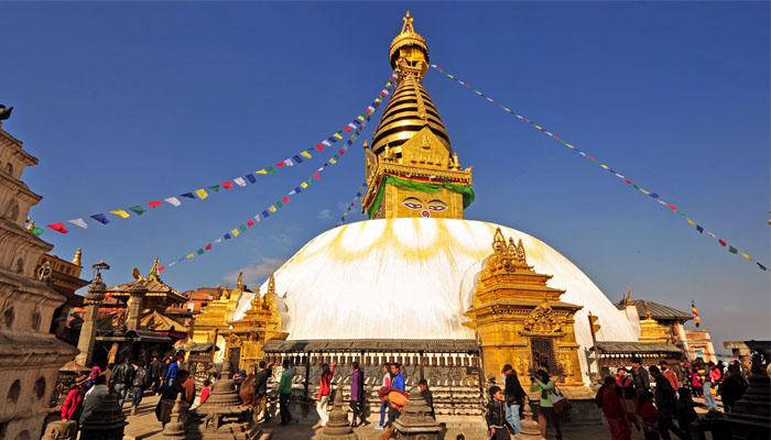  Swayambhunath pagoda 