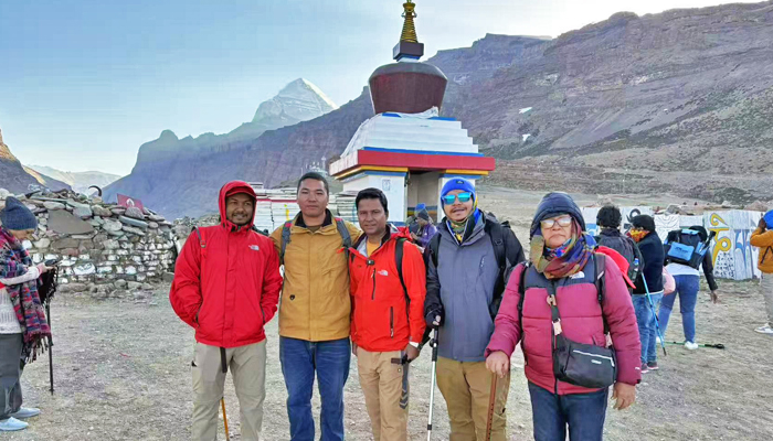Doing Kora around Mount Kailash with local guides