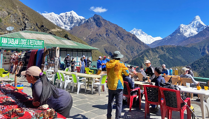 Sherpa communities along the Everest Base Camp trek in Nepal