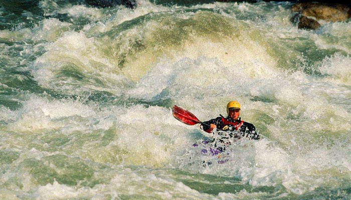 River rafting in Bhote Koshi River