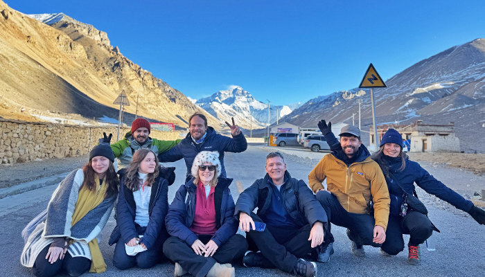 Smooth Road to Everest Base Camp in Tibetan Side