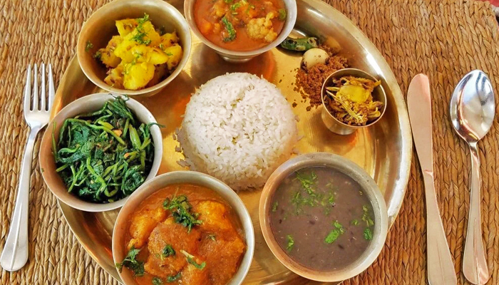 Traditional Nepalese cuisine
