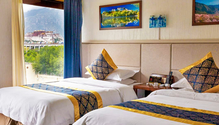 Hotel in Tibet with supplemental oxygen