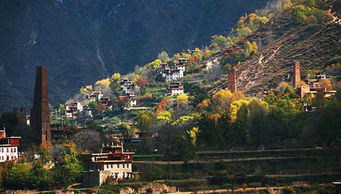 Danba in the Tibet 