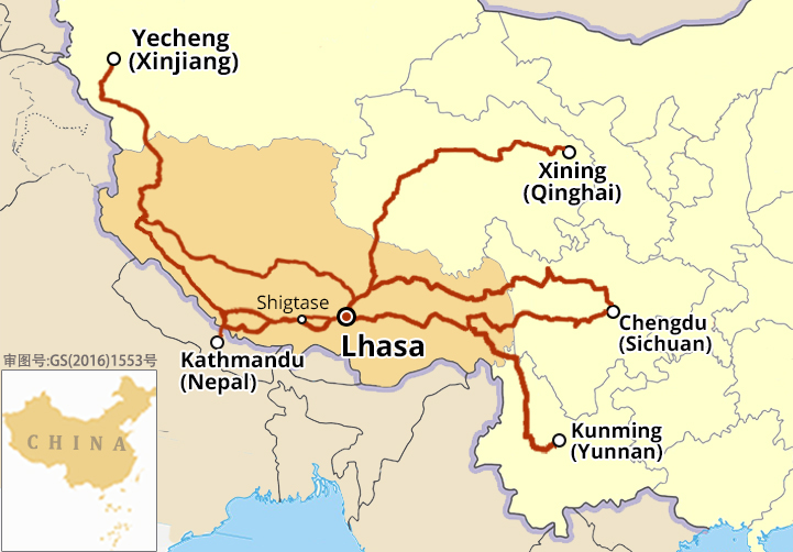 highways to tibet