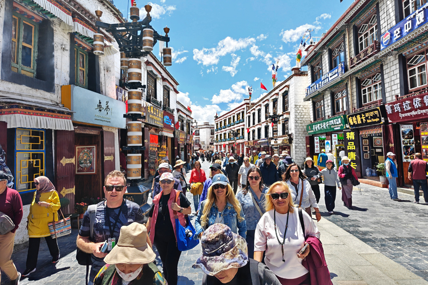 Discover Barkhor Street at Lhasa