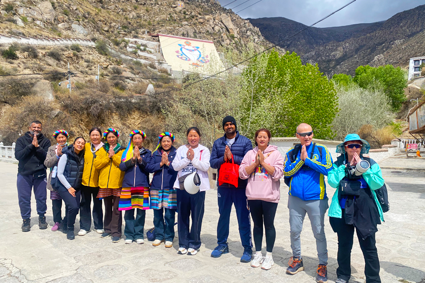 Shoton Festival at Drepung Monastery