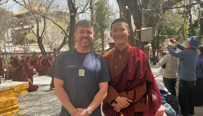 Monk debate at Sera Monastery in Lhasa