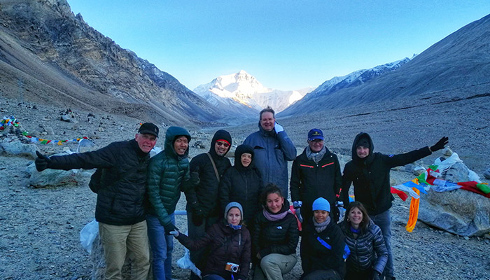 Everest Base Camp in Tibet