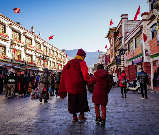 Barkhor Kora in Lhasa
