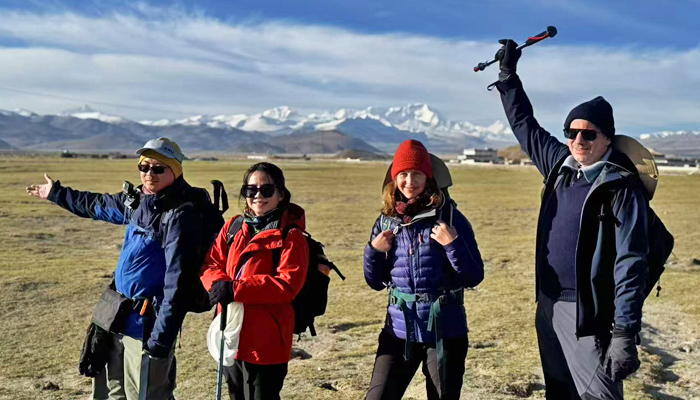 Himalayan trekking in Tibet on a private tour