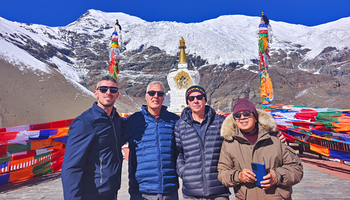Visit Karola Glacier near Yamdrok Lake during Tibet tour