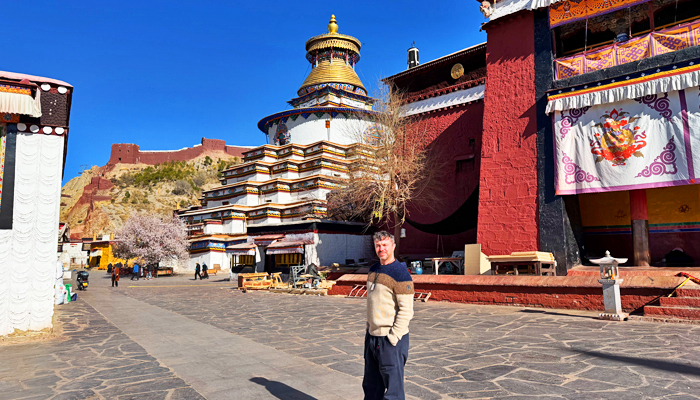 Kumbum Stupa and Pelkor Chode in Gyantse