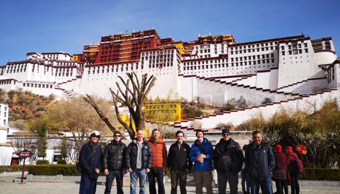 Potala Palace in Lhasa, Tibet