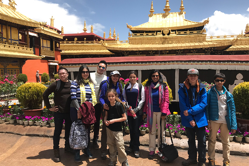 tibet family tour