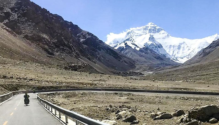 Motorbikes from Lhasa to Everest Base Camp