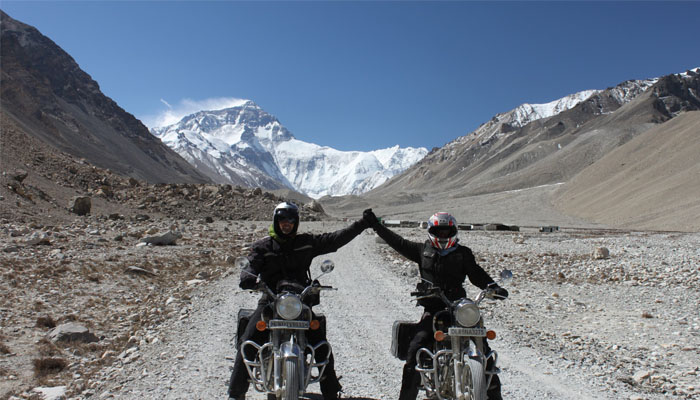 Motorcycle to Mount Everest Base Camp