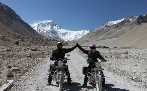 The Most Popular Tibet Motorcycle Tour Routes