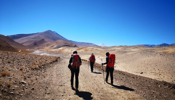 trekking from Tingri to EBC 