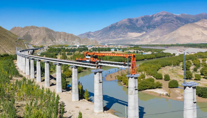 Sichuan Tibet Railway Under Construction