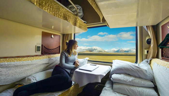 Soft Sleeper on Tibet train
