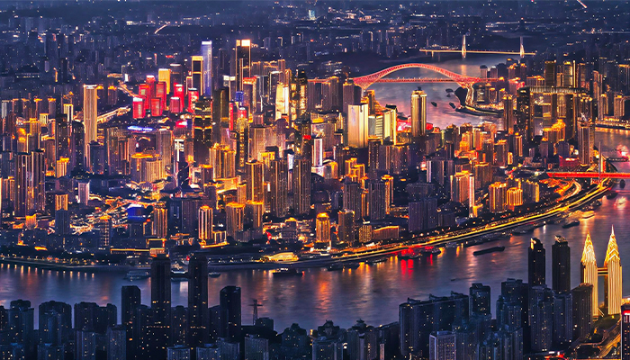 Night views of Chongqing